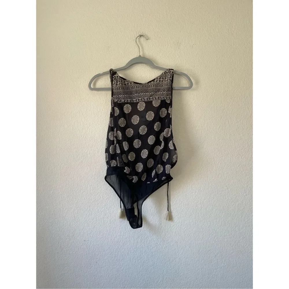 NWT Free People Soul Of The Sun Bodysuit Boho size‎ xs